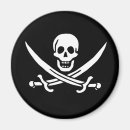Recherche de drapeaux croisés magnets Drapeau pirate