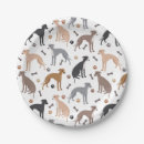 Recherche de greyhound assiettes Chien