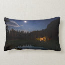 Recherche de pleine lune coussins Paysage