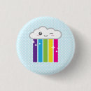 Recherche de nuage kawaii badges Heureux
