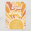 Zoek naar yellow babyshower uitnodigingen Boho chic