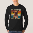 Zoek naar therapie hond tshirts Bokser