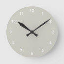 Recherche de gris argenté horloges Moderne