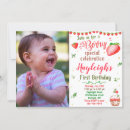 Recherche de berry sweet anniversaire invitations Fête de fraise