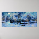 Recherche de watercolor print posters Moon