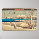 Recherche de utagawa hiroshige posters Neige