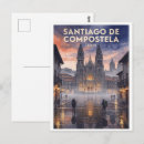 Recherche de compostela cartes postales Santiago de compostela