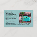 Recherche de remorque cartes visite Affaires