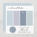 Recherche de lavande et bleu invitations Bride