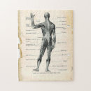 Recherche de anatomie puzzles Vintage