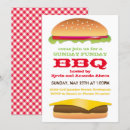 Recherche de cheeseburger invitations Pique nique