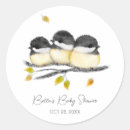 Zoek naar baby vogel stickers Herfst baby shower