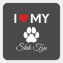 Recherche de shih tzu chien autocollants Chiot