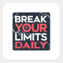 Recherche de limite autocollants Motivation