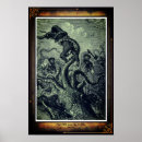 Recherche de calmar géant posters Steampunk