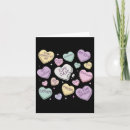 Zoek naar snoep harten kaarten Romantiek