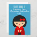 Recherche de japon invitations Soirée japonaise
