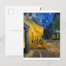 Recherche de soir cartes postales Vincent van gogh