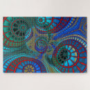 Zoek naar wielen puzzels Abstract