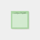 Recherche de green post its Pour elle