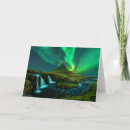 Recherche de reykjavik vœux cartes Aurora borealis