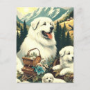 Recherche de pyrenees cartes postales Chiot