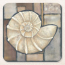Zoek naar shells onderzetters Conch seashell
