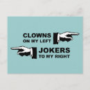 Recherche de clowns cartes postales Humour