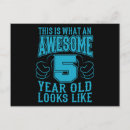 Recherche de 5 ans postales anniversaire cartes Enfants