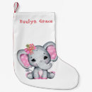 Recherche de elephants chaussette de noël Stockage