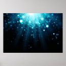 Recherche de bokeh posters Bleu