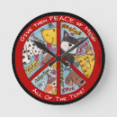 Recherche de paix horloges Symbole