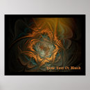 Zoek naar blauw en bruin posters Fractal