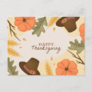 Recherche de dinde de thanksgiving cartes postales Citrouille