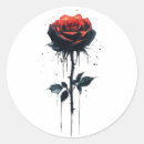 Recherche de sang rouge autocollants Goth