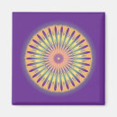 Recherche de mandala coloré magnets Hippie