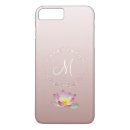 Recherche de fleur de lotus iphone coques Élégant