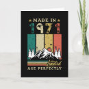 Recherche de 1971 anniversaire cartes Rétro