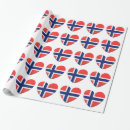 Recherche de la norvège papier cadeau Scandinave