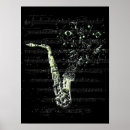 Recherche de note de musique posters Blanc