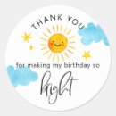 Zoek naar helder ontwerp stickers Dank u