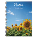 Zoek naar sunflowers notitieboeken Flora