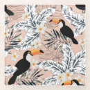 Recherche de toucan dessous de verres Fleur