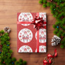 Recherche de fée de noël papier cadeau Flocons de neige