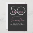 Recherche de cinquante ans invitations Branché