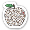 Recherche de pomme mignonne autocollants Teacher
