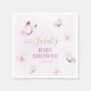 Zoek naar baby shower serviettes Vlinder