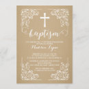 Recherche de croisé baptême invitations Moderne