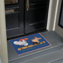 Recherche de vintage halloween paillassons Chat noir