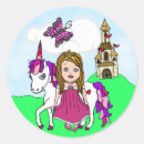 Recherche de château dans le ciel autocollants Princesse